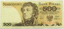 1974 500 zł złotych Kościuszko seria W JEDNOLITERO