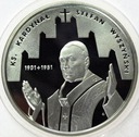10 zł złotych 2001 Kardynał Stefan Wyszyński