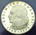 100 zł złotych 1976 Kazimierz Pułaski SREBRO