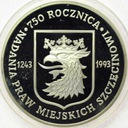 200000 zł złotych 1993 Szczecin Nadanie Praw
