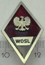 Odznaka WOSL Szkoły Oficerskiej LWP