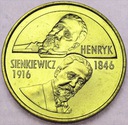 2 zł złote 1996 Henryk Sienkiewicz