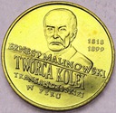 2 zł złote 1999 Ernest Malinowski Peru