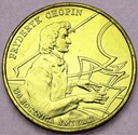 2 zł złote 1999 Fryderyk Chopin Szopen