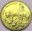 2 zł złote 1999 Wilk Wilki