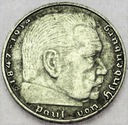 Niemcy 2 marki 1937 Hindenburg SREBRO