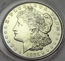 USA 1 dolar Morgan Dollar 1921 SREBRO