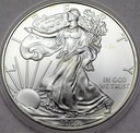 USA 1 oz uncja One Silver Dollar dolar 2009 SREBRO