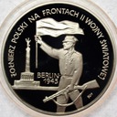 10 zł złotych 1995 Berlin Żołnierz na Frontach