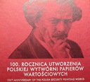 PWPW 14,5 zł Paderewski 2019 w FOLDERZE RZADKI