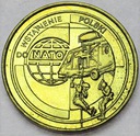 2 zł złote 1999 Wstąpienie do NATO