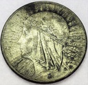 10 zł złotych 1932 Głowa kobiety Polonia SREBRO