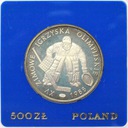500 zł złotych 1987 XV Zimowe Igrzyska Olimpijskie