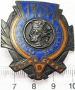 Odznaka 1WDP 1 Oficerska Szkoła Artylerii