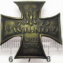Odznaka Wilno Wielkanoc 1919