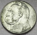 10 zł złotych 1936 Józef Piłsudski SREBRO