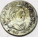 Szóstak 1683 Jan III Sobieski w wieńcu laurowym