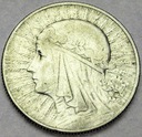 5 zł złotych 1932 Głowa kobiety Polonia SREBRO