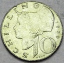 Austria 10 szylingów 1959