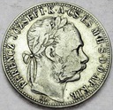 Austro-Węgry 1 floren 1899 Franciszek Józef SREBRO