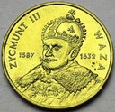 2 zł złote 1998 Zygmunt III Waza