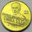 2 zł złote 1999 Ernest Malinowski Peru