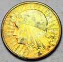 2 zł złote 1933 Głowa kobiety Polonia SREBRO
