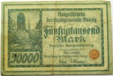 1923 WMG 50000 Marek 50.000 5 cyfr RZADKI