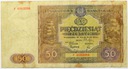 1946 50 zł pięćdziesiąt złotych, seria F