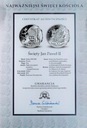 Święty Jan Paweł II SREBRO