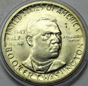 USA 1/2 dolara 1947 S Bookert Washington SREBRO