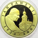 10 zł złotych 2005 Jan Paweł II SREBRO AU