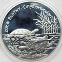 20 zł złotych 2002 Żółw Błotny
