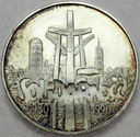 100000 zł złotych 1990 Solidarność TYP A SREBRO