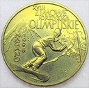 2 zł złote 1998 Nagano Zimowe Igrzyska Olimpijskie