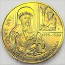 2 zł złote 1999 Jan Łaski Reformator Kościoła