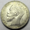 Rosja 1 rubel 1896 SREBRO