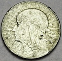 5 zł złotych 1934 Głowa kobiety Polonia SREBRO