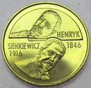 2 zł złote 1996 Henryk Sienkiewicz