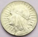 10 zł złotych 1933 Głowa kobiety Polonia ŁADNA