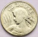 2 zł złote 1925 Kobieta i kłosy żniwiarka