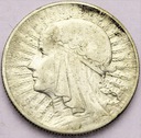 5 zł złotych 1932 Głowa kobiety Polonia SREBRO