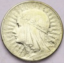 5 zł złotych 1934 Głowa kobiety Polonia SREBRO