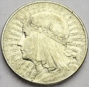 10 zł złotych 1932 Głowa kobiety Polonia (5)