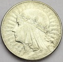 10 zł złotych 1932 Głowa kobiety Polonia (8)