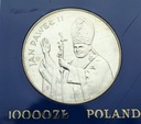 10000 zł złotych 1987 Jan Paweł II SREBRO