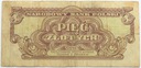 1944 5 zł Pięć Złotych seria KA Obowiązkowe