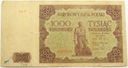 1947 1000 zł Tysiąc złotych Ser. H