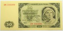 1948 50 zł Pięćdziesiąt Złotych, seria DM RZADKI