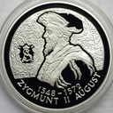 10 zł złotych 1996 Zygmunt II August POPIERSIE